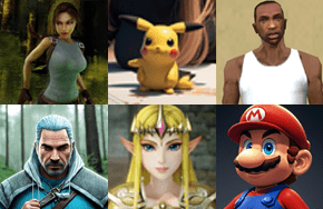 AI conversation with gaming characters