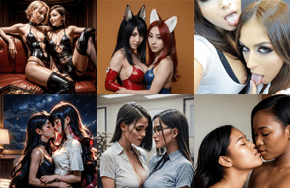 Lesbian and bisexual AI chat